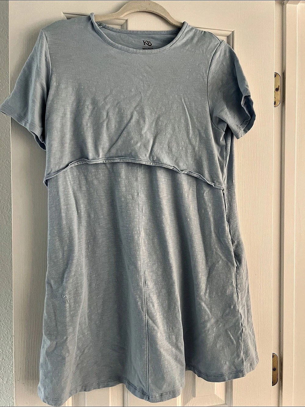 Kindred Bravely Eleanora Bamboo Maternity Nursing Dress Small